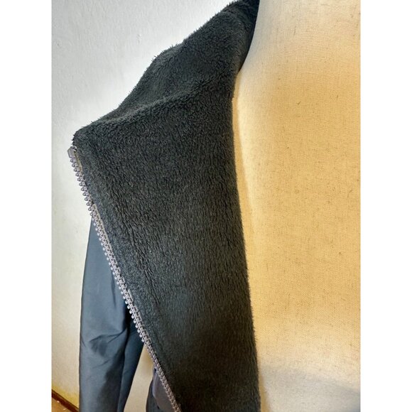 Marmot Softshell Jacket XS Gray Fleece Lined Zip Front Outdoor Hiking Activewear - Picture 6 of 10